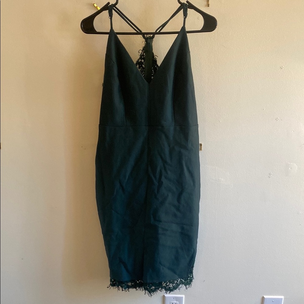 Lulu's Green Sheath Cocktail Dress